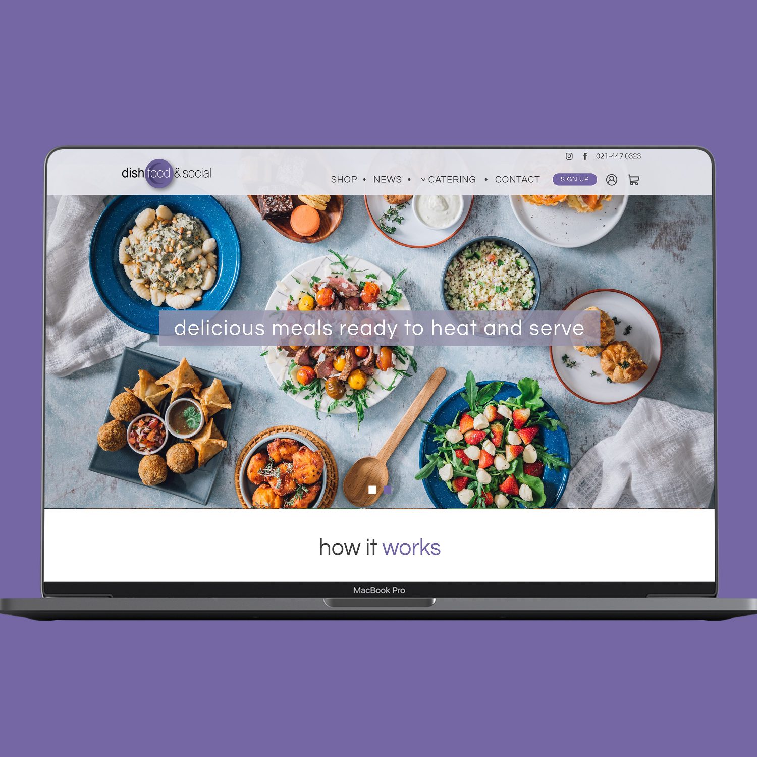 Visual record of Dishfood Social & Events